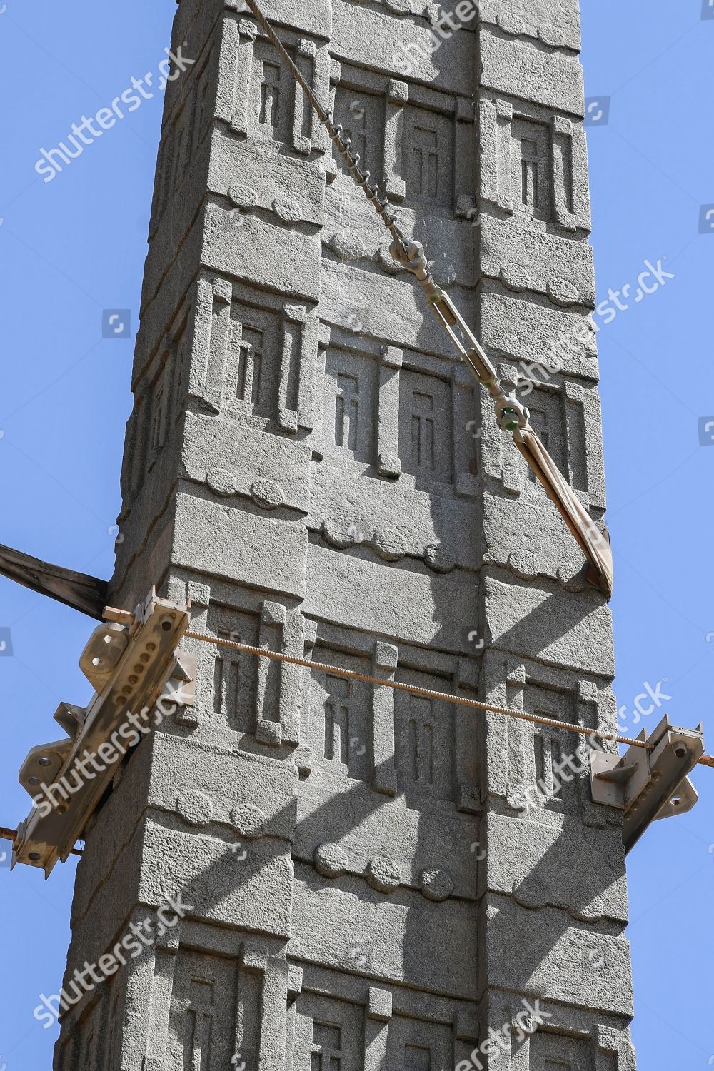View Details One Largest Unbroken Obelisks Editorial Stock Photo