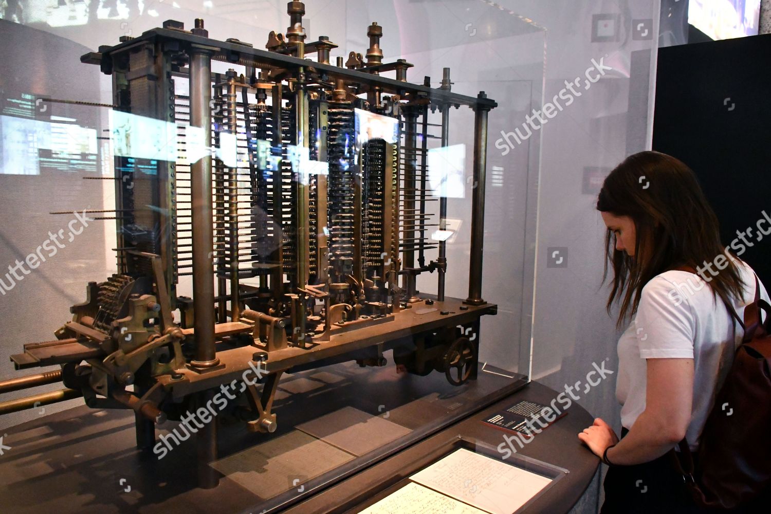 Replica Model Analytical Engine Charles Babbage Editorial Stock Photo Stock Image Shutterstock