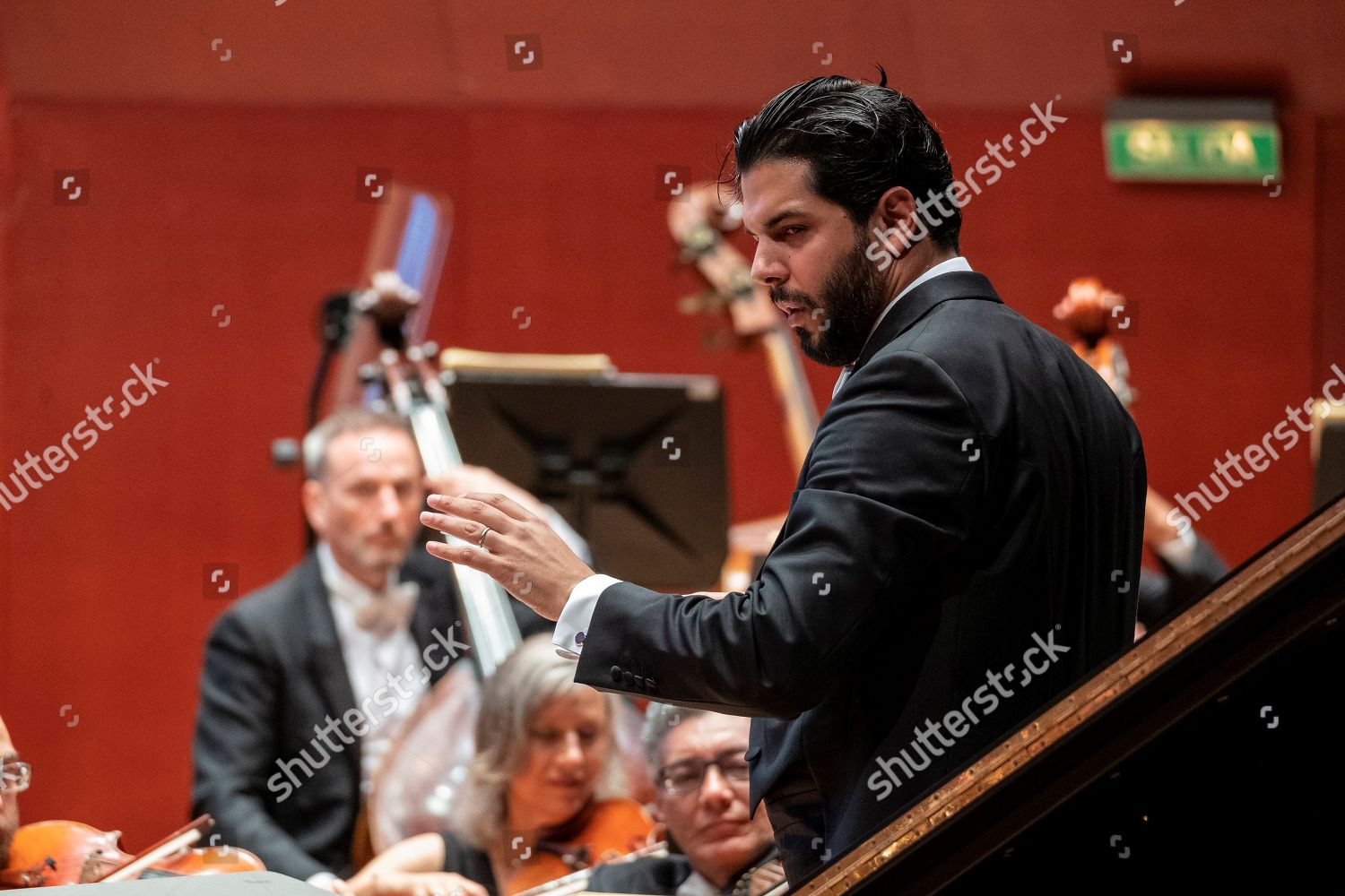 Venezuelan Conductor Domingo Hindoyan R Directs Gran Editorial Stock Photo Stock Image Shutterstock