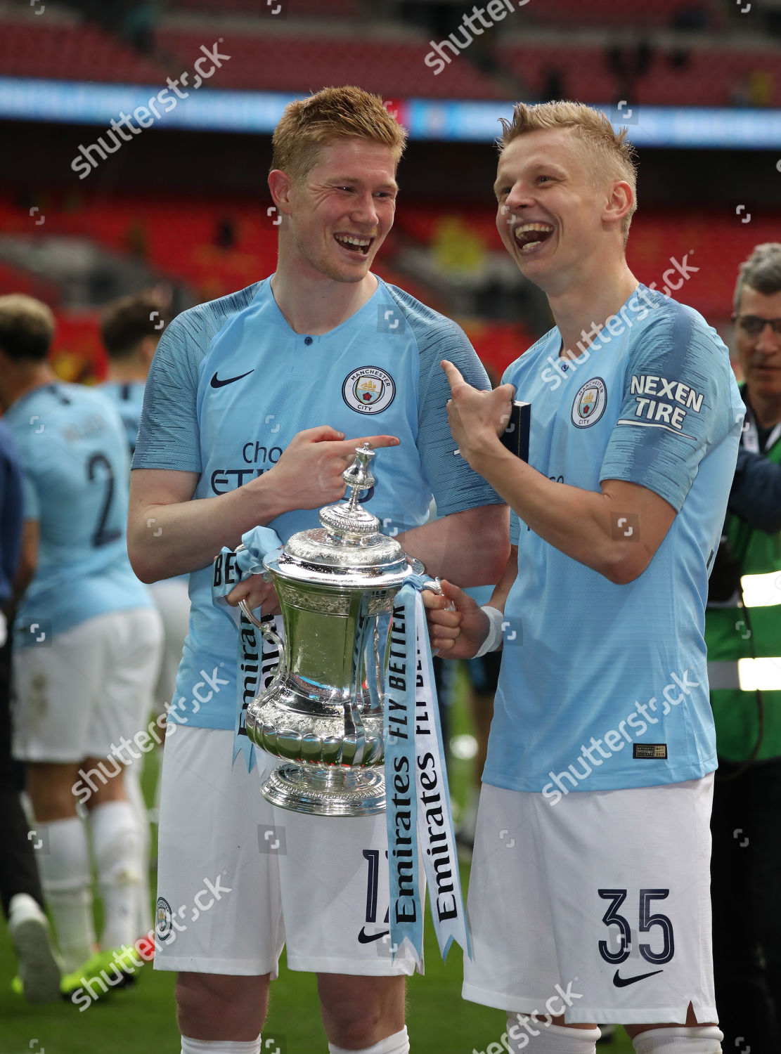 Kevin De Bruyne Mc Oleksandr Zinchenko Editorial Stock Photo Stock