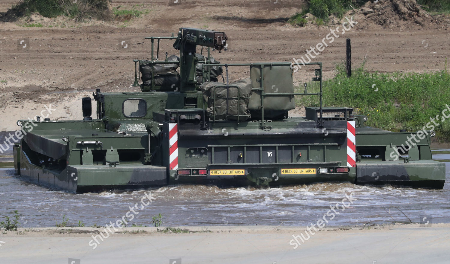 M3 Amphibie Vehicle German Army Bundeswehr Editorial Stock Photo ...