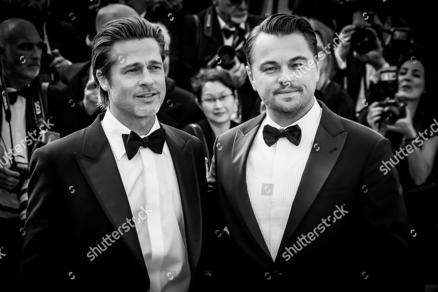 Brad Pitt Leonardo Dicaprio Editorial Stock Photo - Stock Image