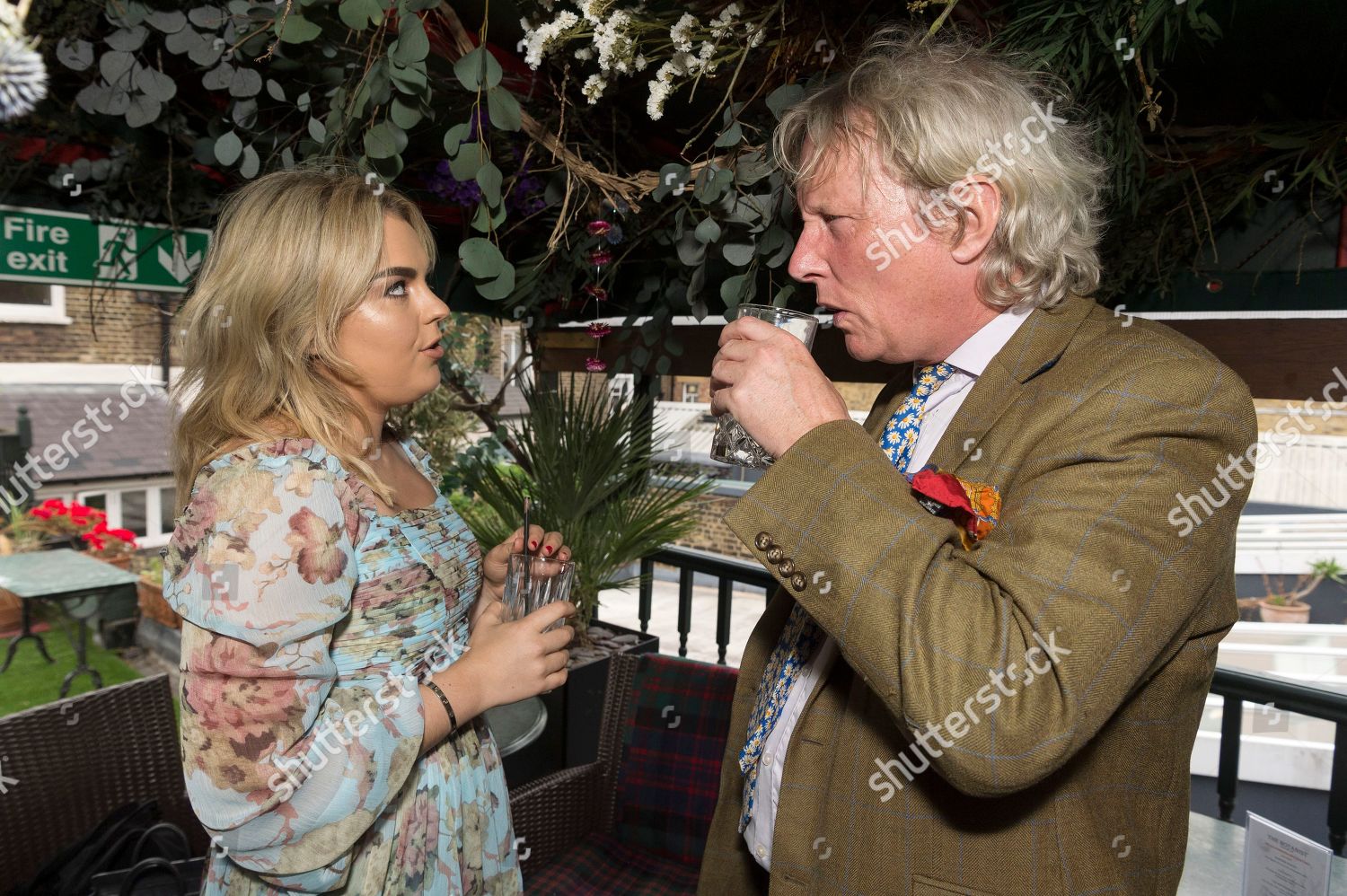 Tallia Storm Ranald Macdonald Boisdale Managing Editorial Stock Photo