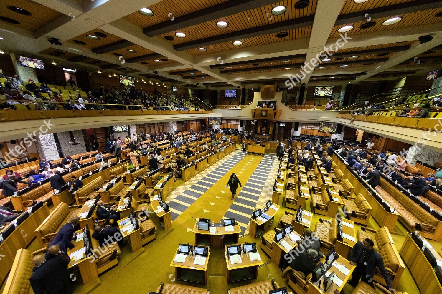 general-view-members-parliament-arriving-national-editorial-stock-photo