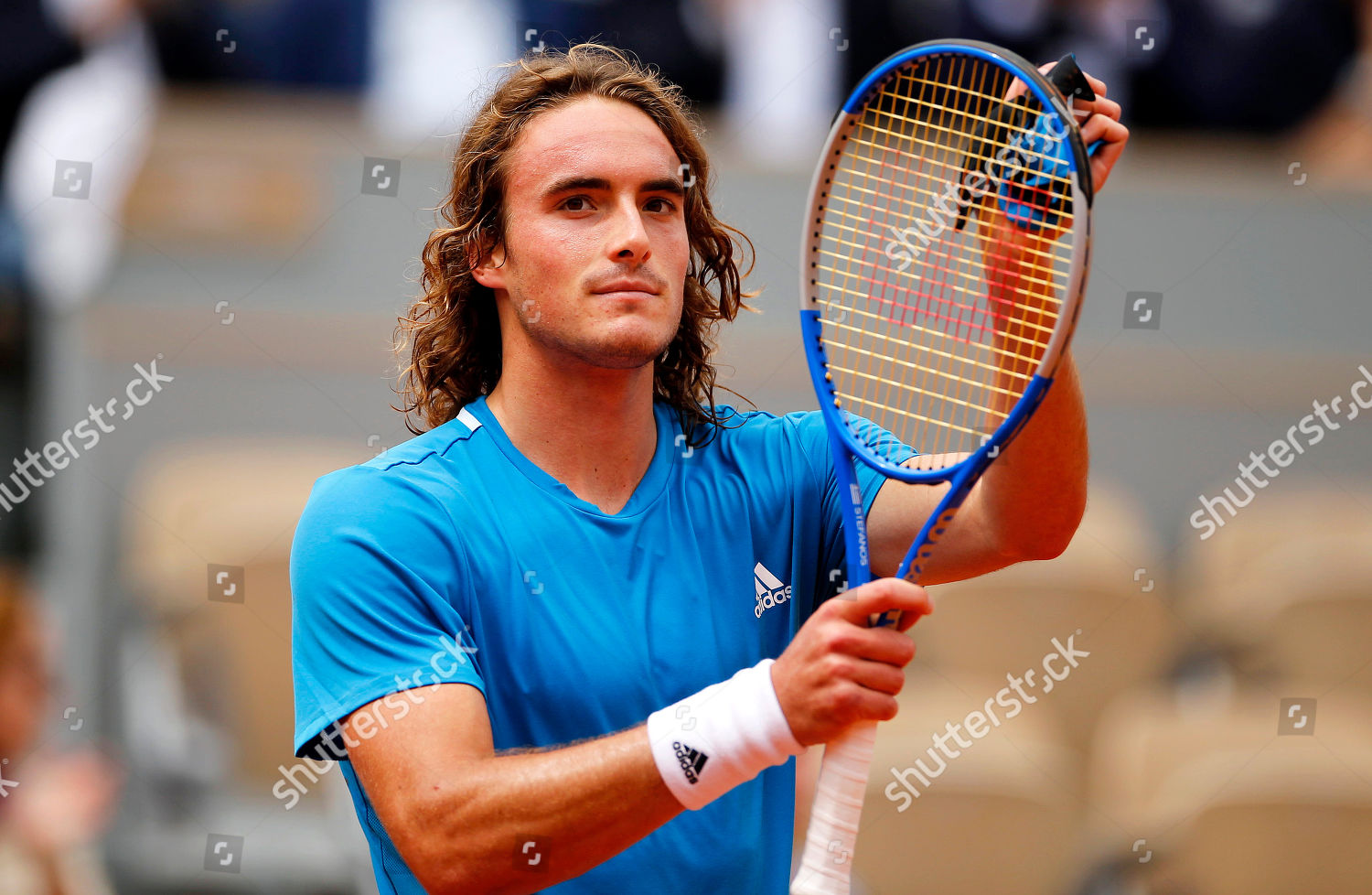 Stefanos Tsitsipas Greece Celebrates Editorial Stock Photo - Stock