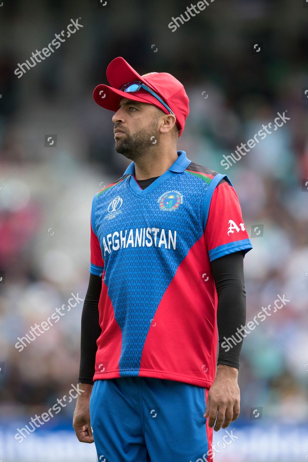 Noor Ali Zadran Afghanistan Sporting Two Editorial Stock Photo - Stock ...