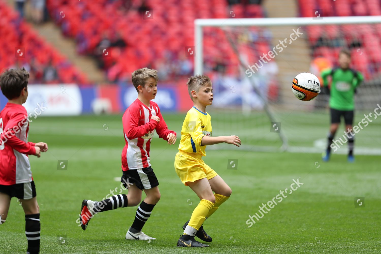 Efl Kids Cup Wembley Stadium Editorial Stock Photo - Stock Image ...