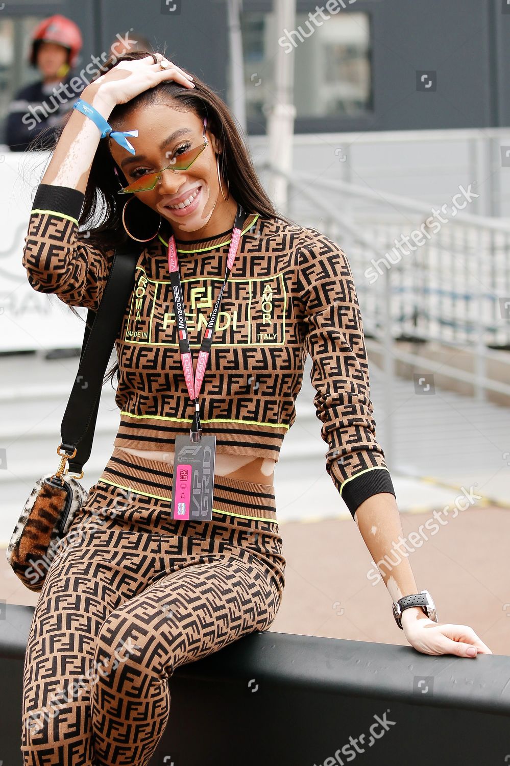 Winnie Harlow Attending Monaco F1 Grand Editorial Stock Photo - Stock ...