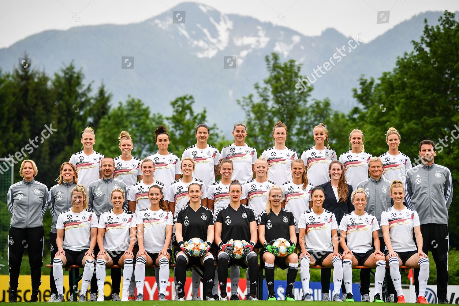 News Photo : Sara Daebritz poses during Germany Women's Team