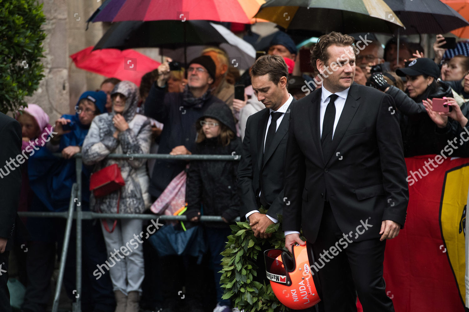 Sons Niki Lauda Mathias L Lukas Editorial Stock Photo Stock Image