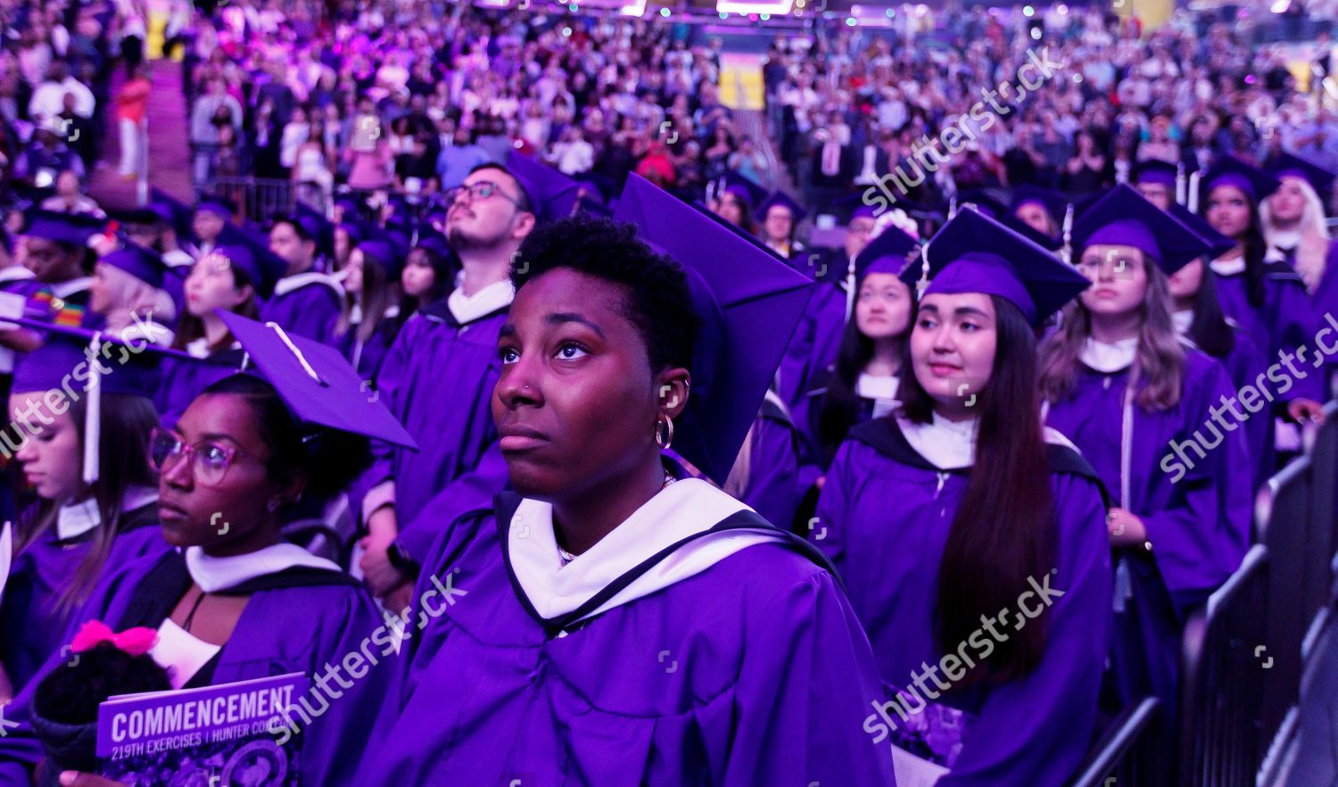 Graduates Attend Hunter Colleges Commencement Ceremonies Editorial