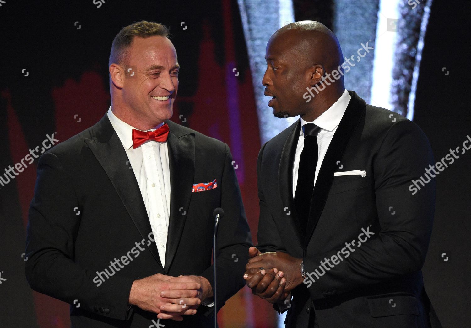 Matt Iseman Akbar Gbajabiamila Editorial Stock Photo Stock Image