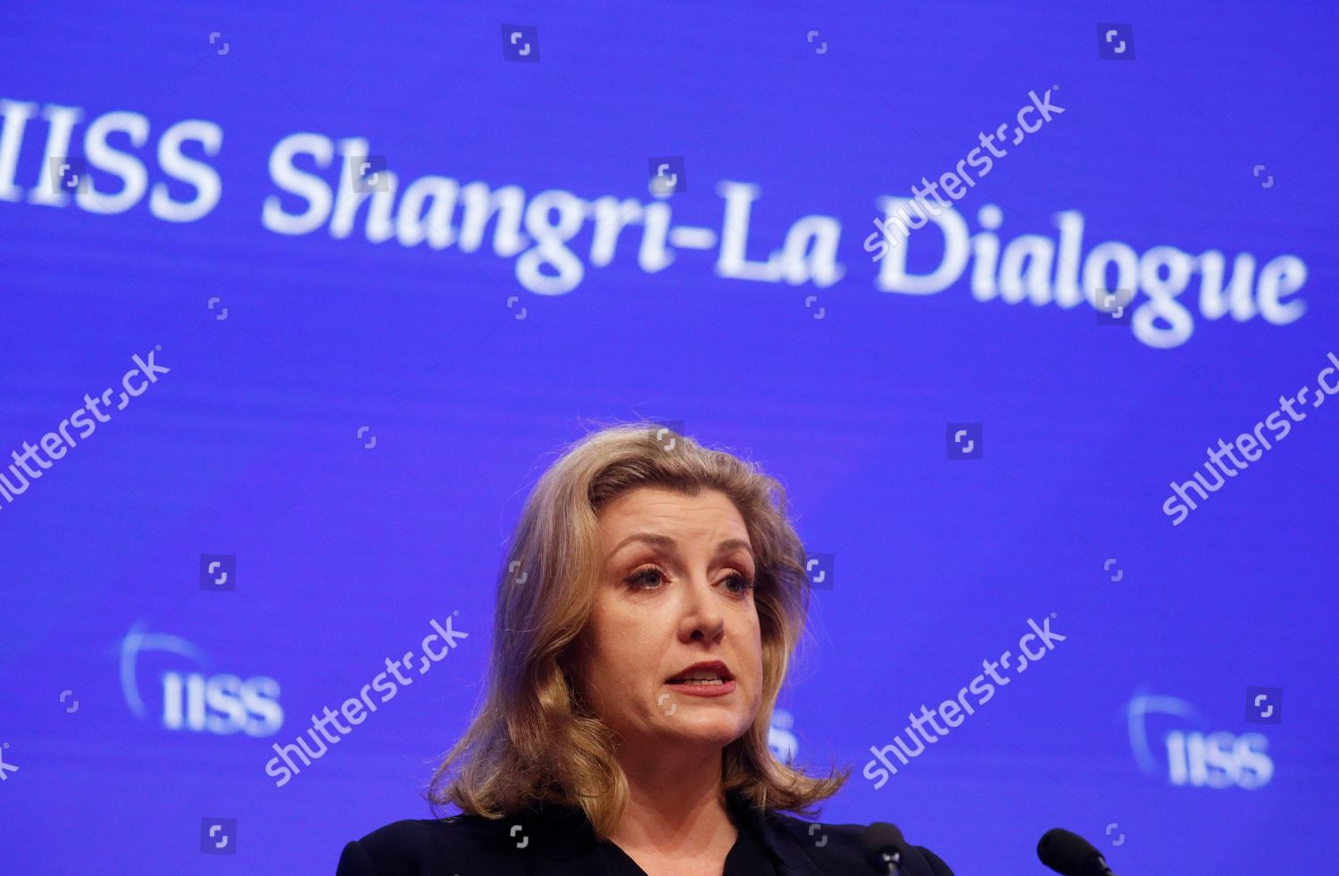 British Secretary State Defense Penny Mordaunt Editorial Stock Photo