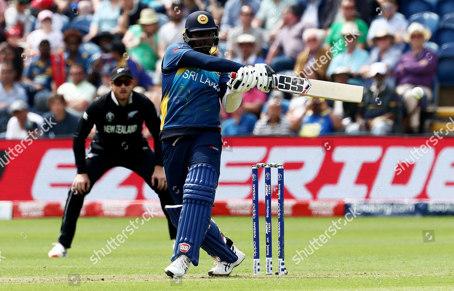 Angelo Mathews Sri Lanka Batting Action Editorial Stock Photo - Stock ...