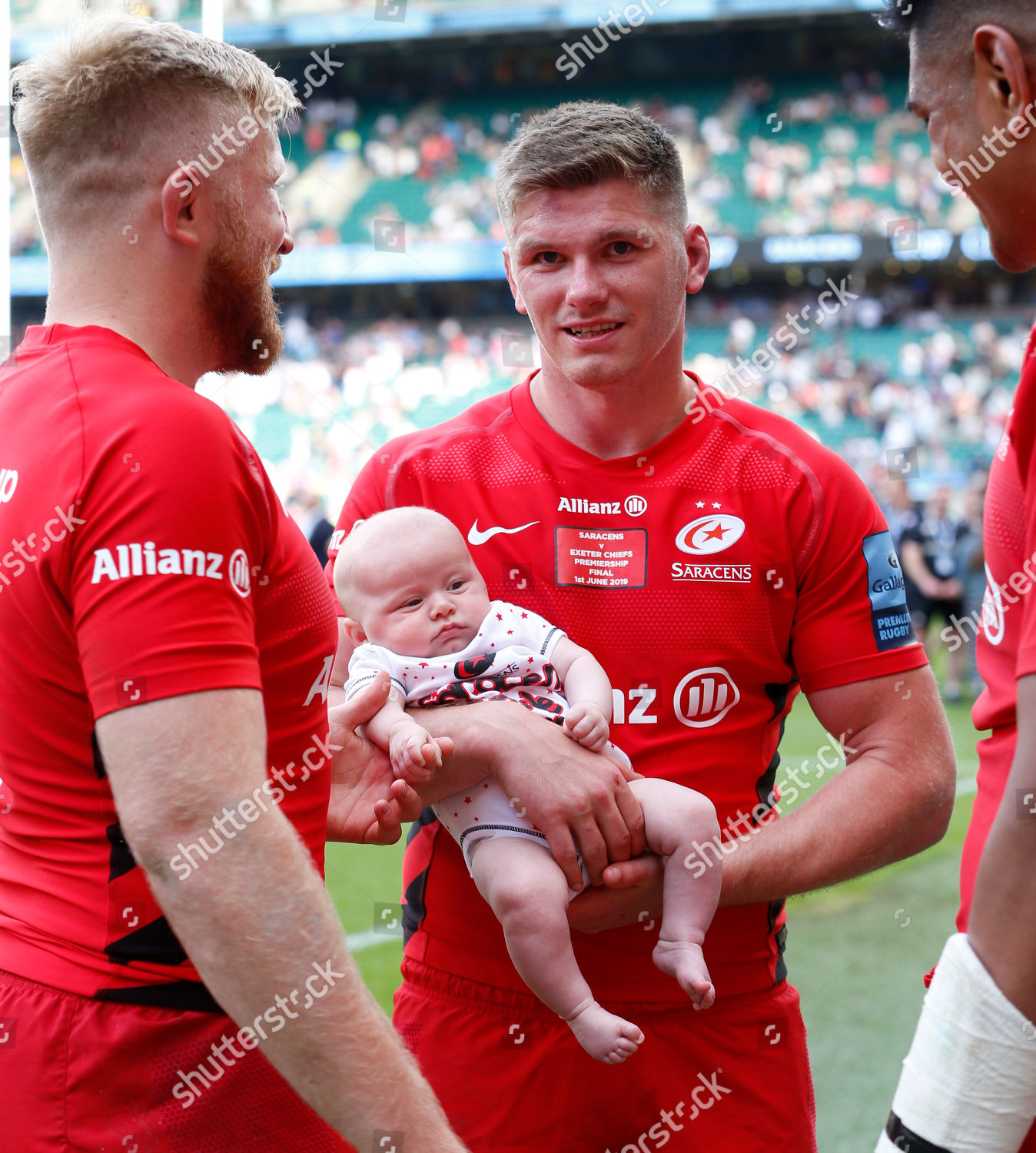 Owen Farrell Saracens His Son Tommy Editorial Stock Photo Stock Image Shutterstock