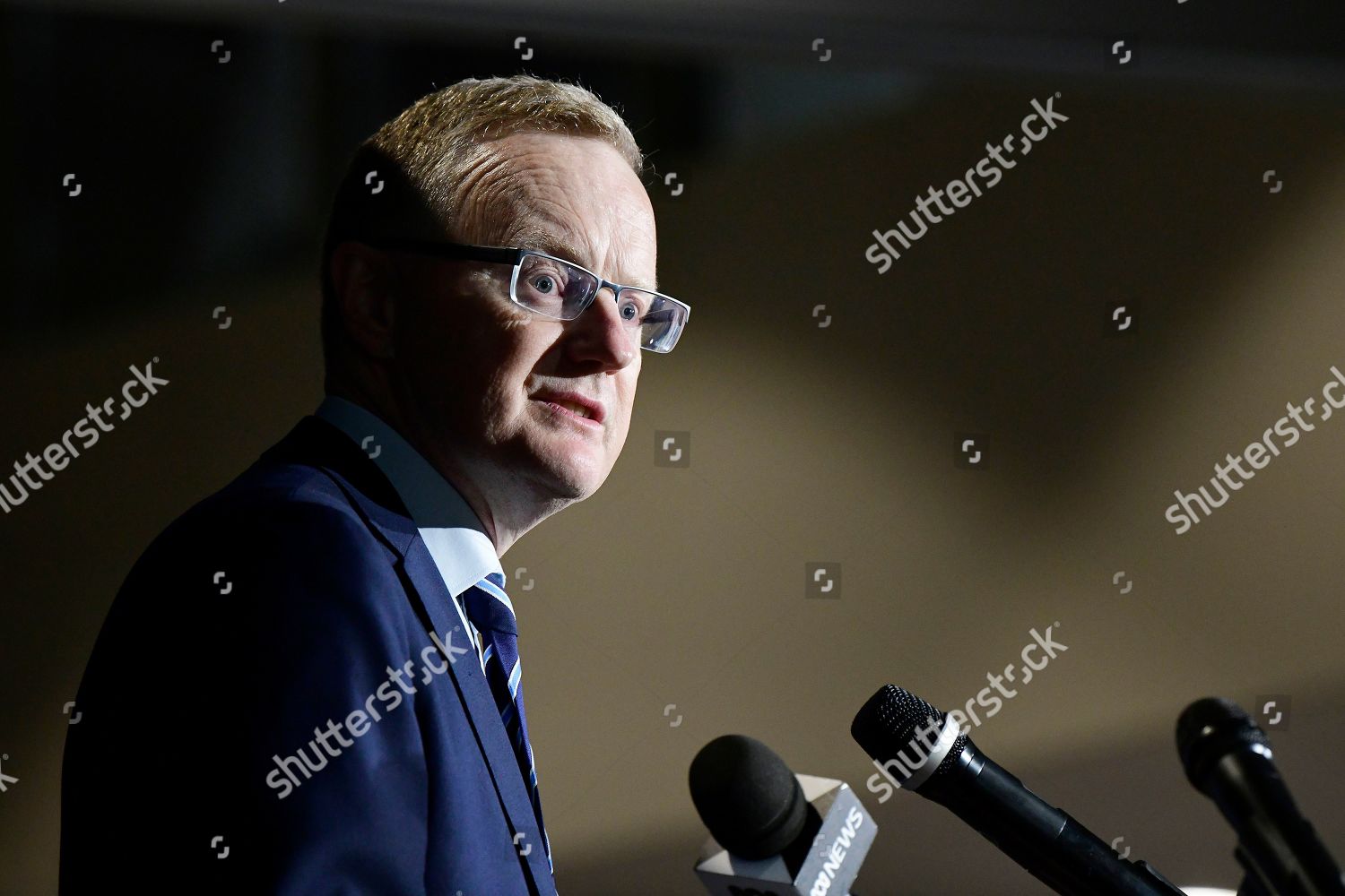 Governor Reserve Bank Australia Rba Dr Philip Editorial Stock
