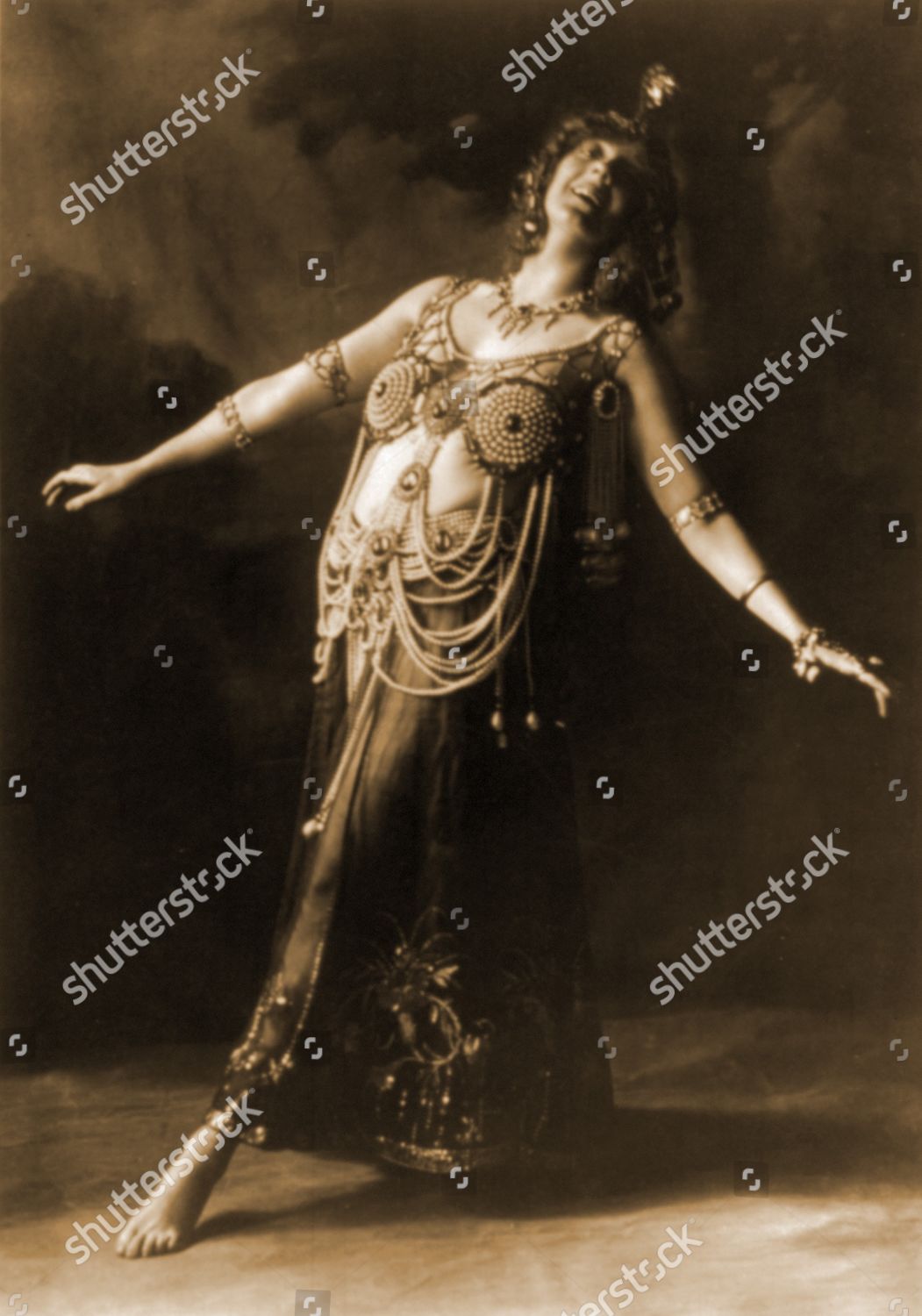 Gertrude Hoffmann 18761966 Created Sensation When Editorial Stock Photo ...