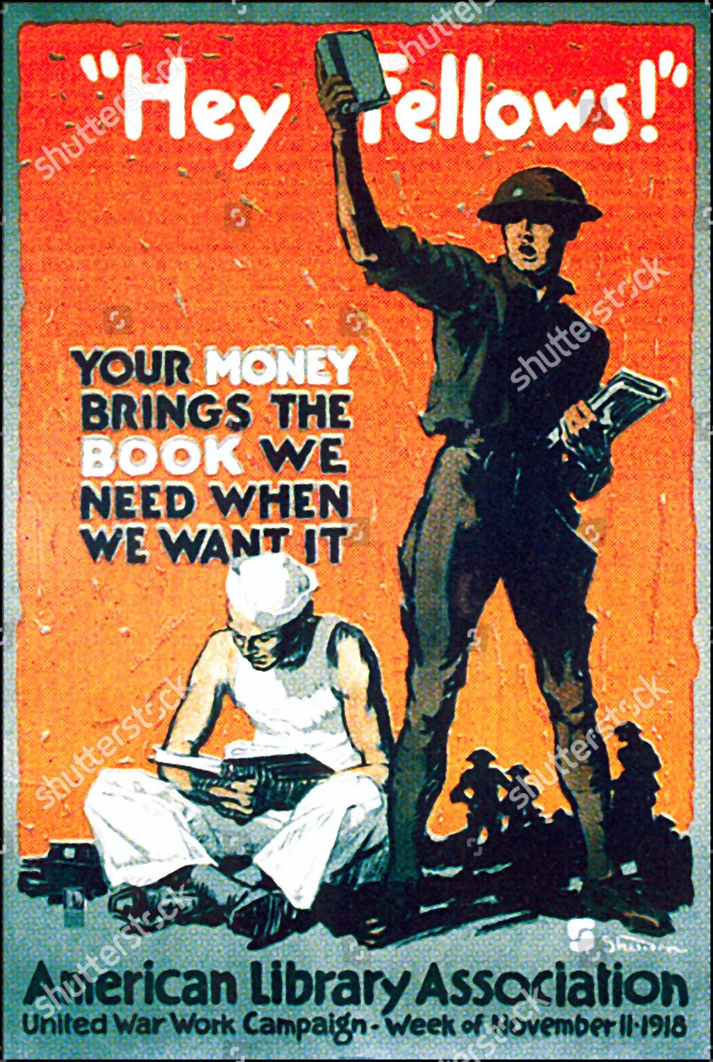 World War War Bond Propaganda Poster Editorial Stock Photo - Stock ...