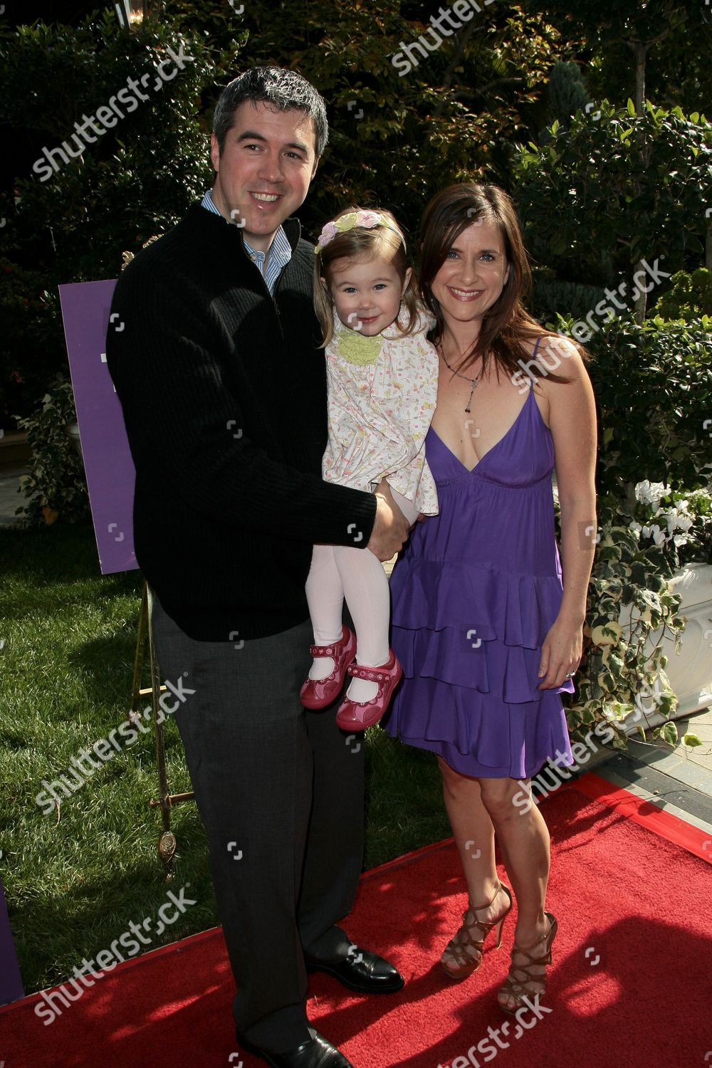 Kellie Martin Husband Keith Christian Daughter Editorial Stock Photo ...