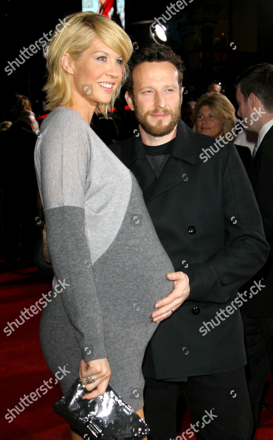 Pregnant Jenna Elfman Bodhi Elfman Editorial Stock Photo - Stock Image ...