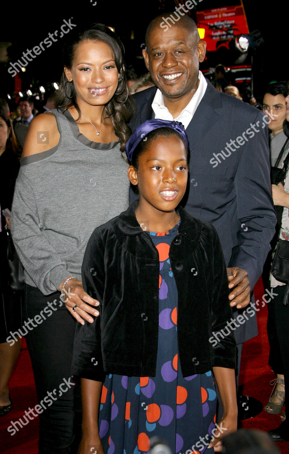 Forest Whitaker Wife Keisha Their Daughter Editorial Stock Photo ...