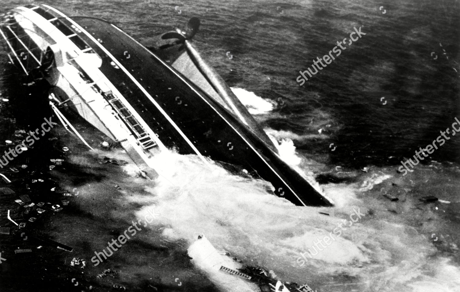 Andrea Doria Italian Ocean Liner Sinking Editorial Stock Photo - Stock ...