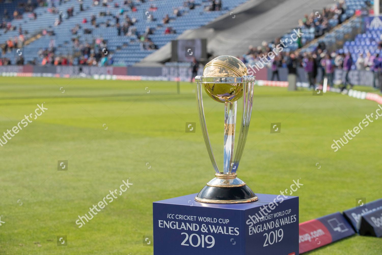 2019 Icc Cricket World Cup Trophy Editorial Stock Photo - Stock Image 