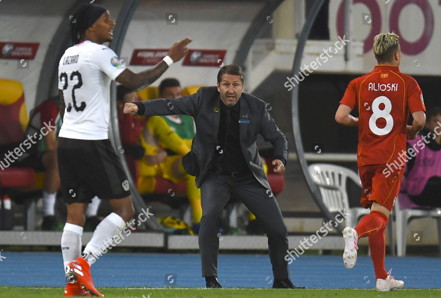 Austrias Head Coach Franco Foda C During Editorial Stock Photo Stock Image Shutterstock