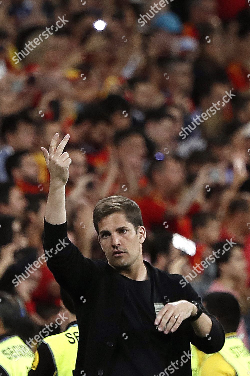 Spains Assistant Head Coach Robert Moreno During Editorial Stock Photo Stock Image Shutterstock