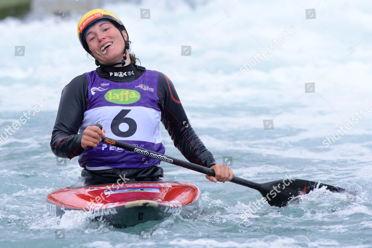 Tereza Fiserova Action During Womens Wc1 Editorial Stock Photo - Stock ...