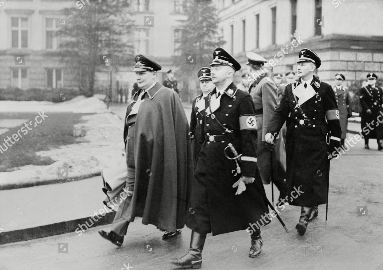 Hermann Goering Heinrich Himmler Reinhard Heydrich Editorial Stock ...