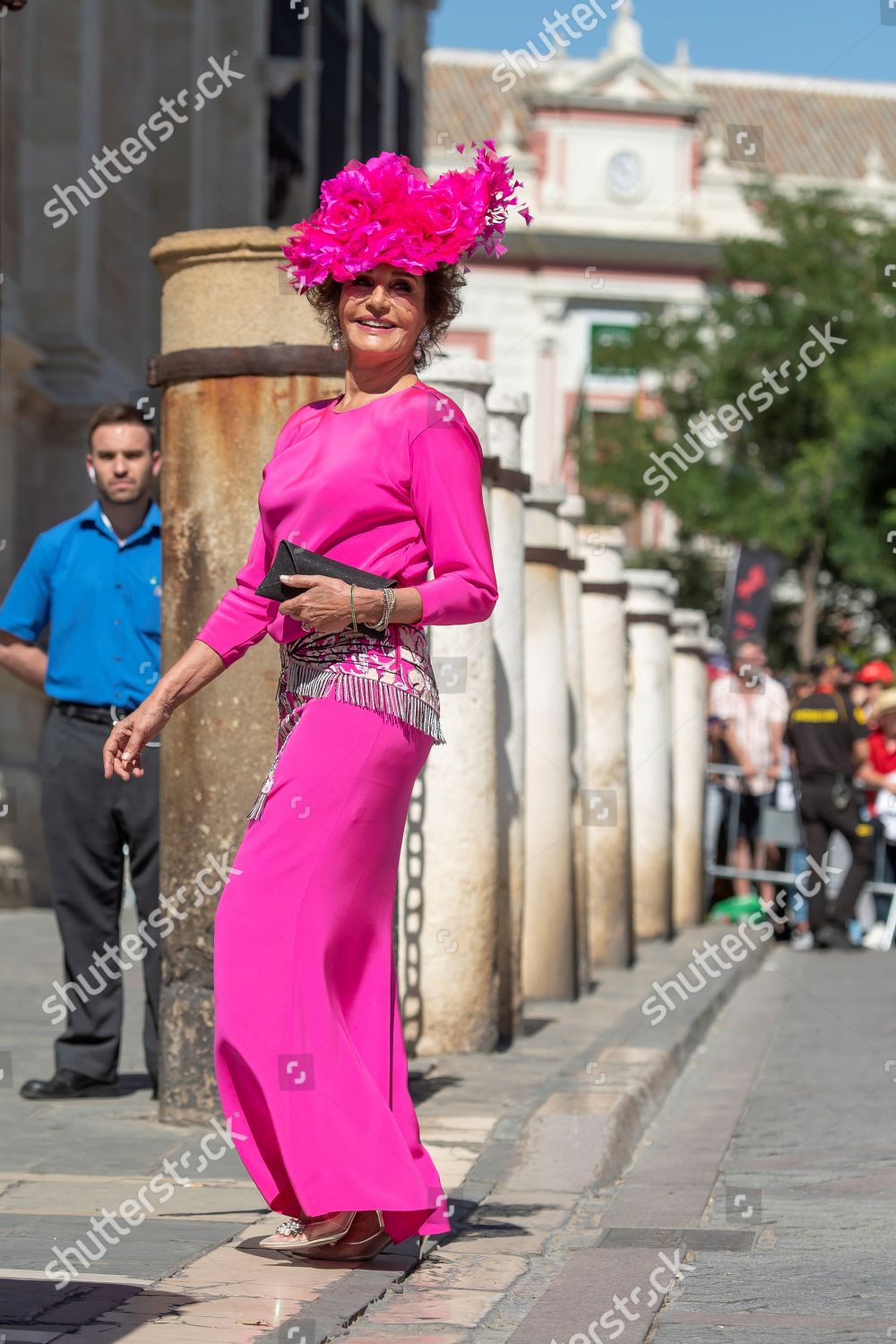 Spanish Anchorwoman Nati Abascal Arrives Real Editorial Stock Photo ...