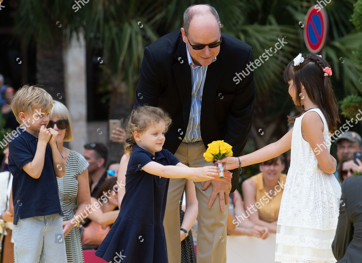 Prince Albert Ii Monaco Daughter Princess Gabriella Editorial