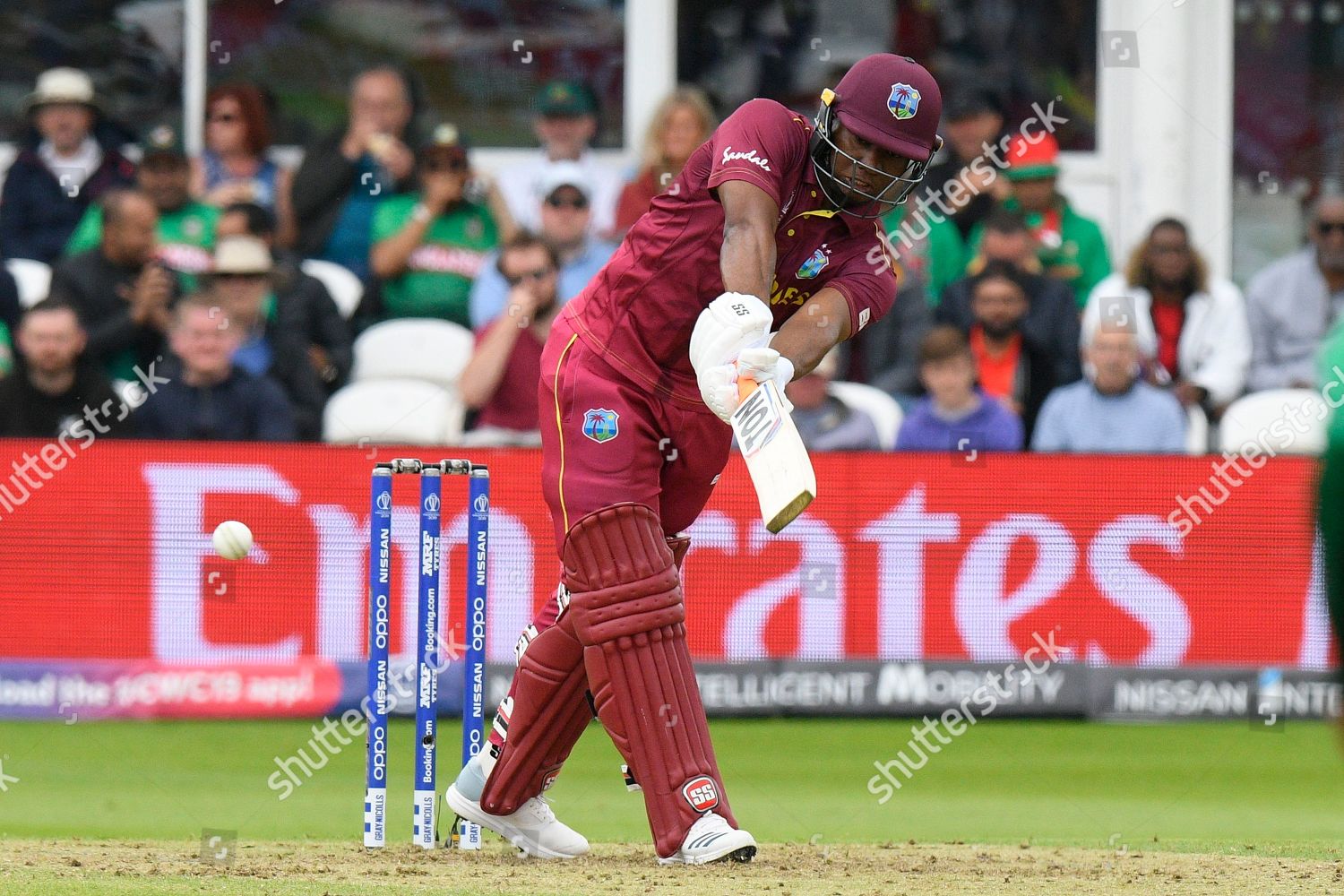 Evin Lewis West Indies Batting During Editorial Stock Photo - Stock ...