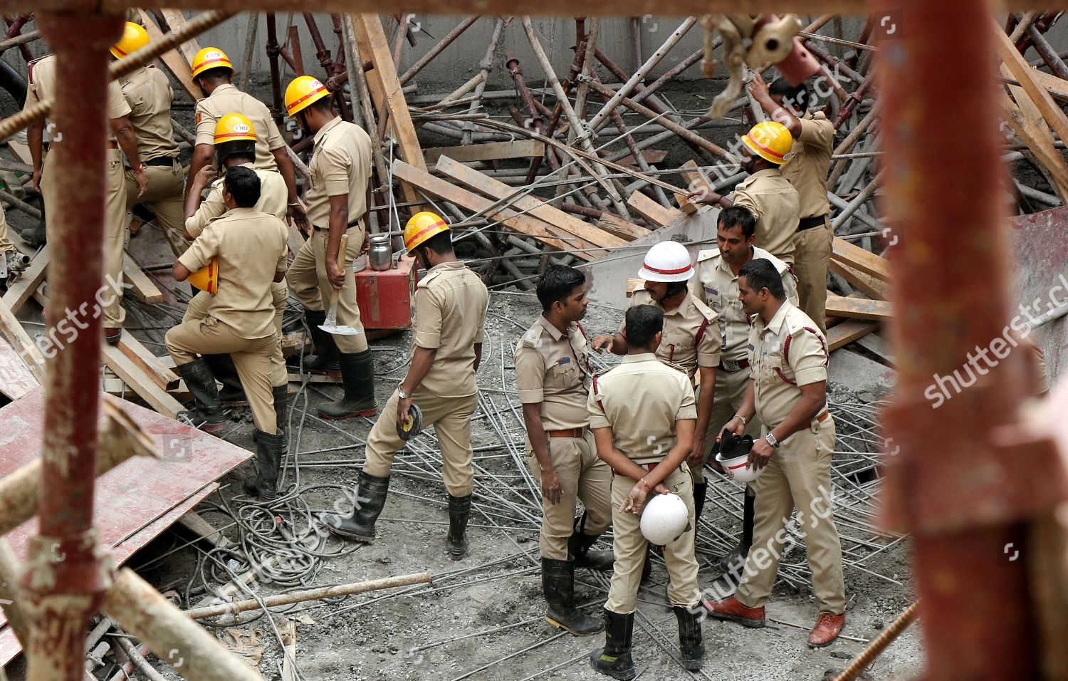 Indian Fire Brigade National Disaster Response Editorial Stock Photo ...