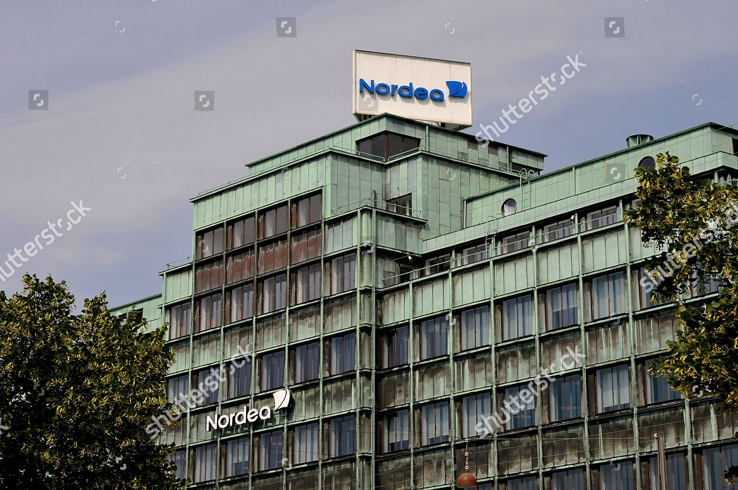 Nordea Bank Branch On Vesterbrogade Editorial Stock Photo Stock