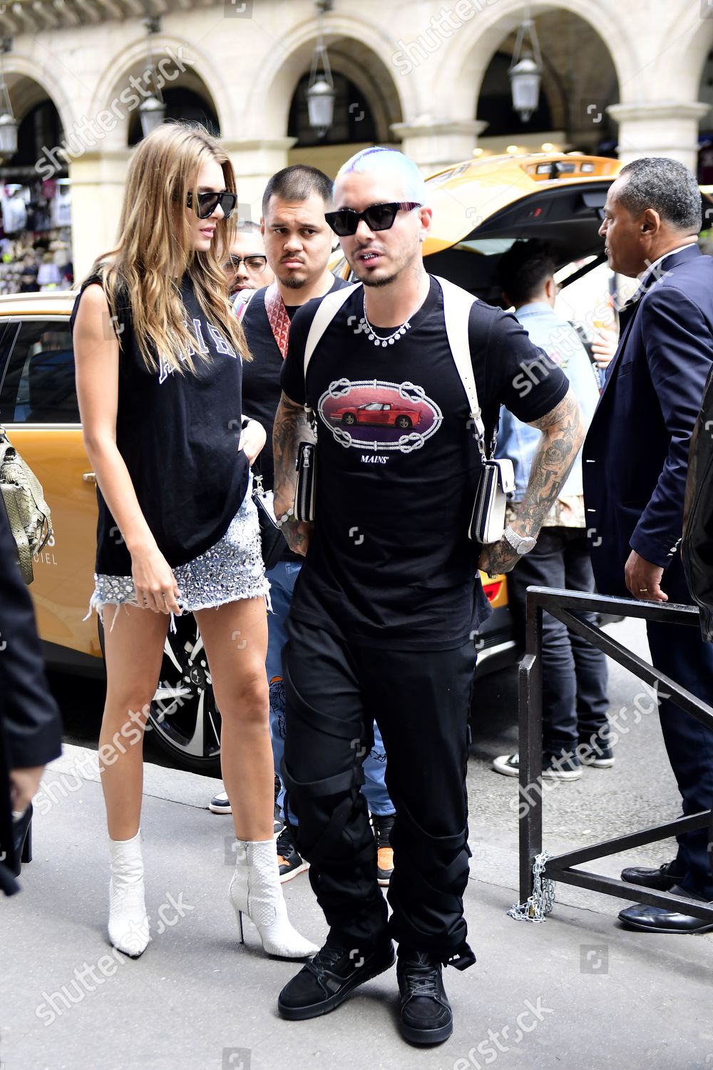 Colombian Singer J Balvin R His Girlfriend Redaktionelles Stockfoto Stockbild Shutterstock