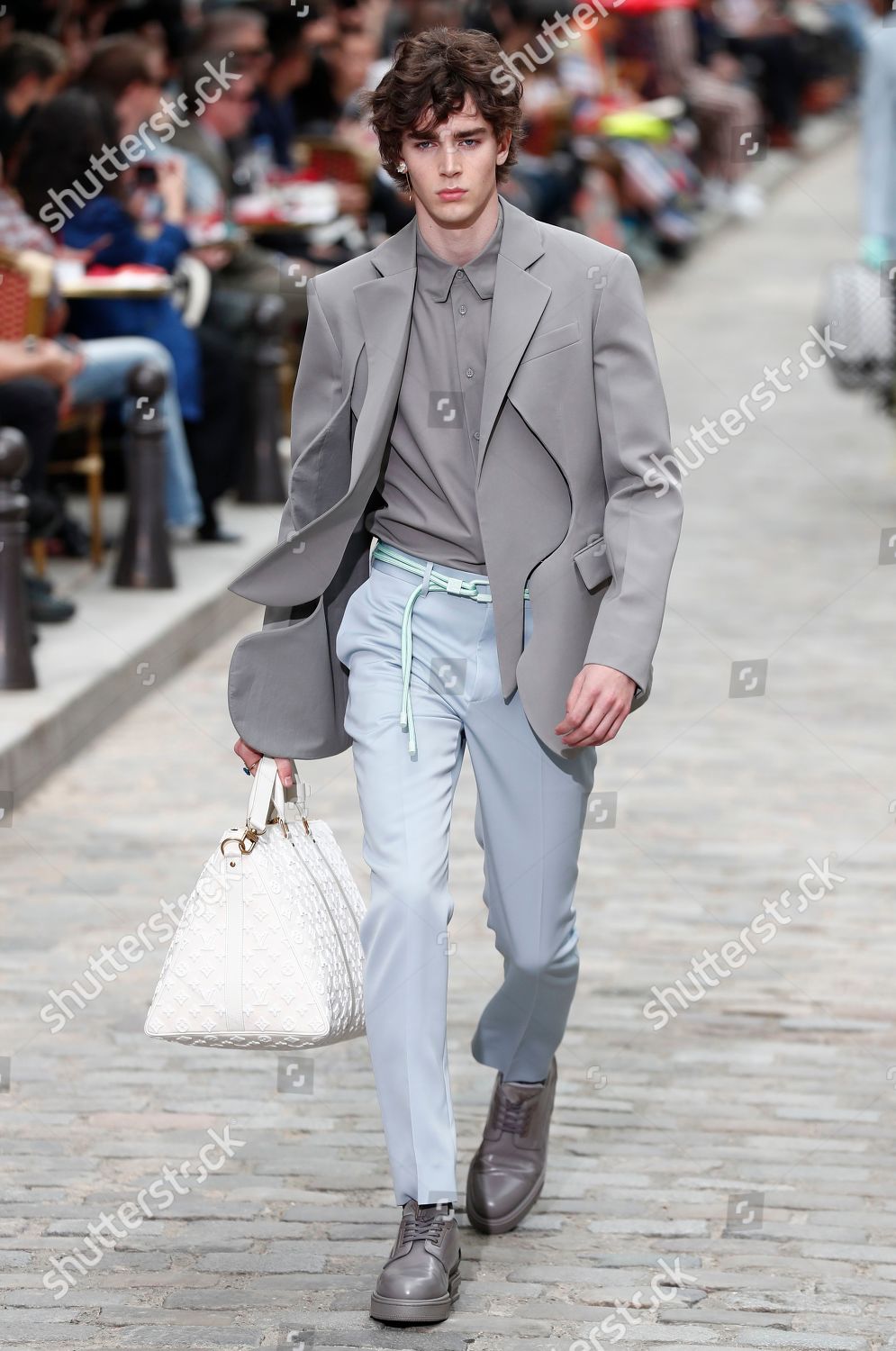 model presents creation SpringSummer 2020 Mens collection Editorial Stock Photo - Stock Image ...