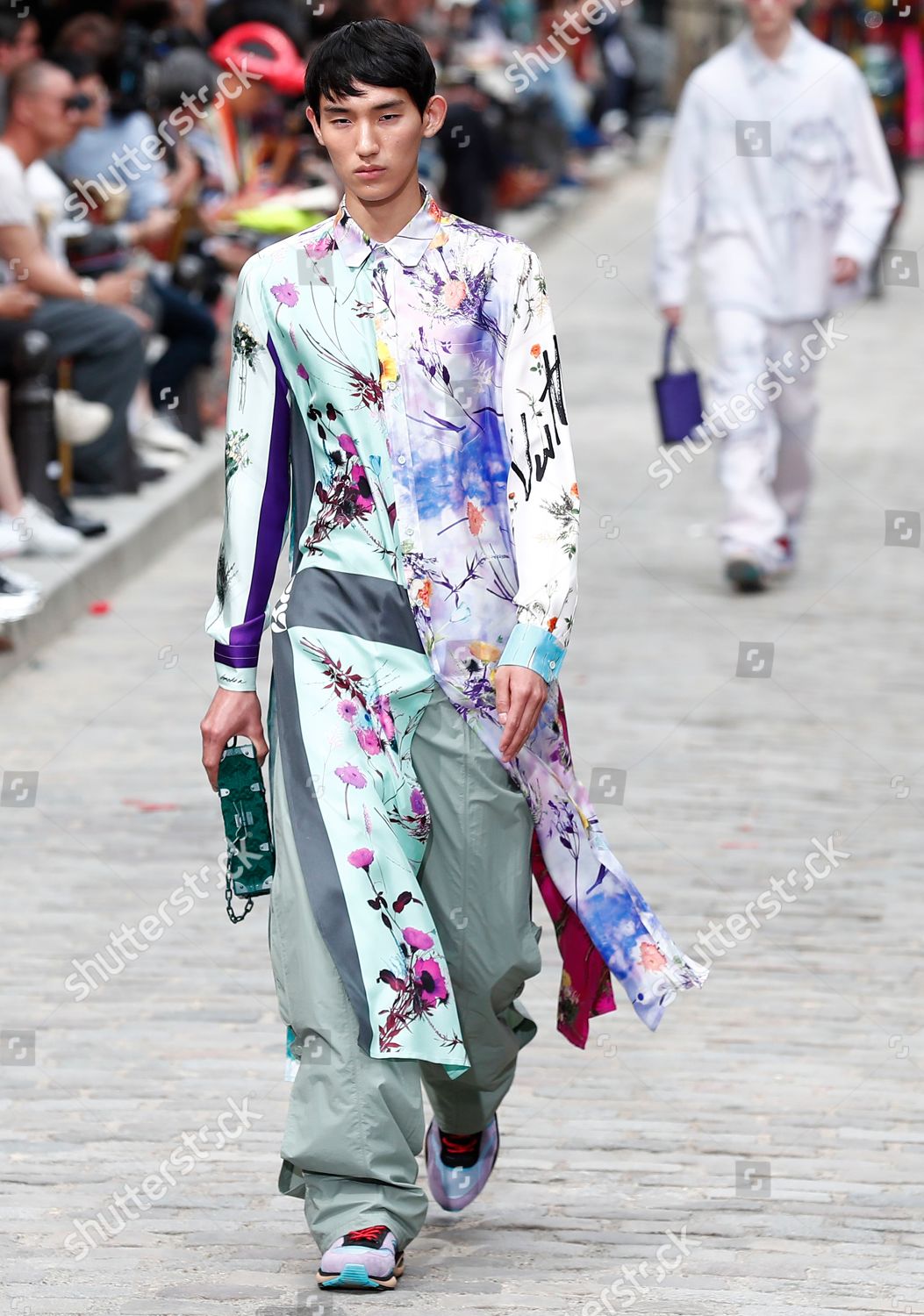 model presents creation SpringSummer 2020 Mens collection Editorial Stock Photo - Stock Image ...