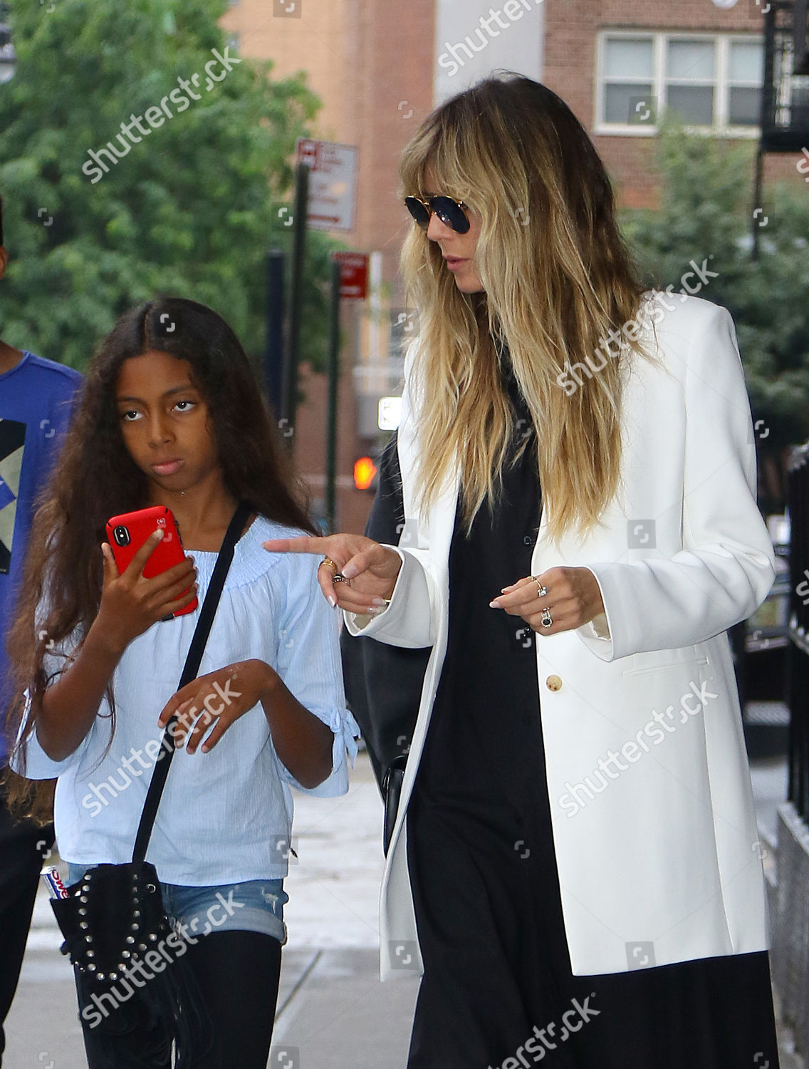 Heidi Klum Lou Sulola Samuel Editorial Stock Photo Stock Image