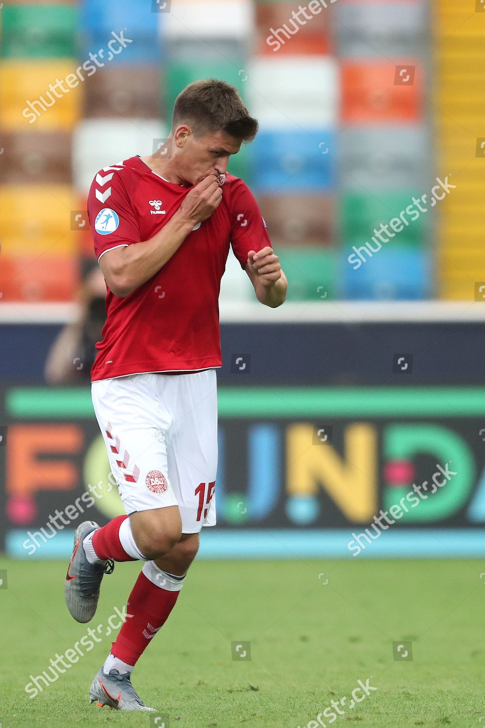 Joakim Maehle Pedersen Denmark Celebrates Scoring Editorial Stock Photo ...