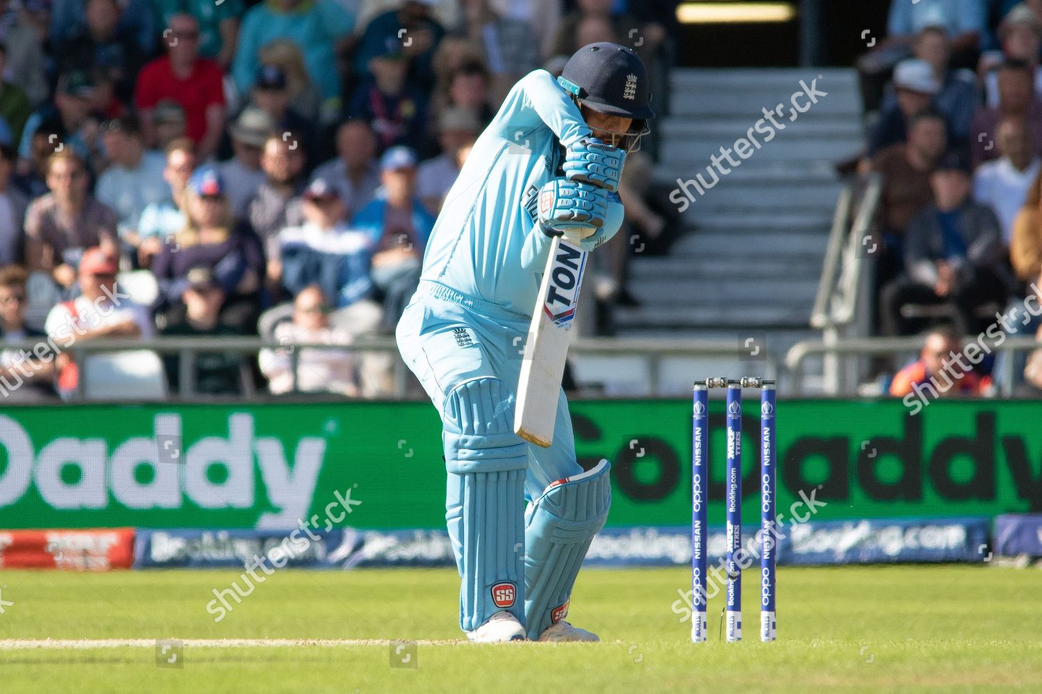 Moeen Ali Batting During Icc Cricket Editorial Stock Photo - Stock ...