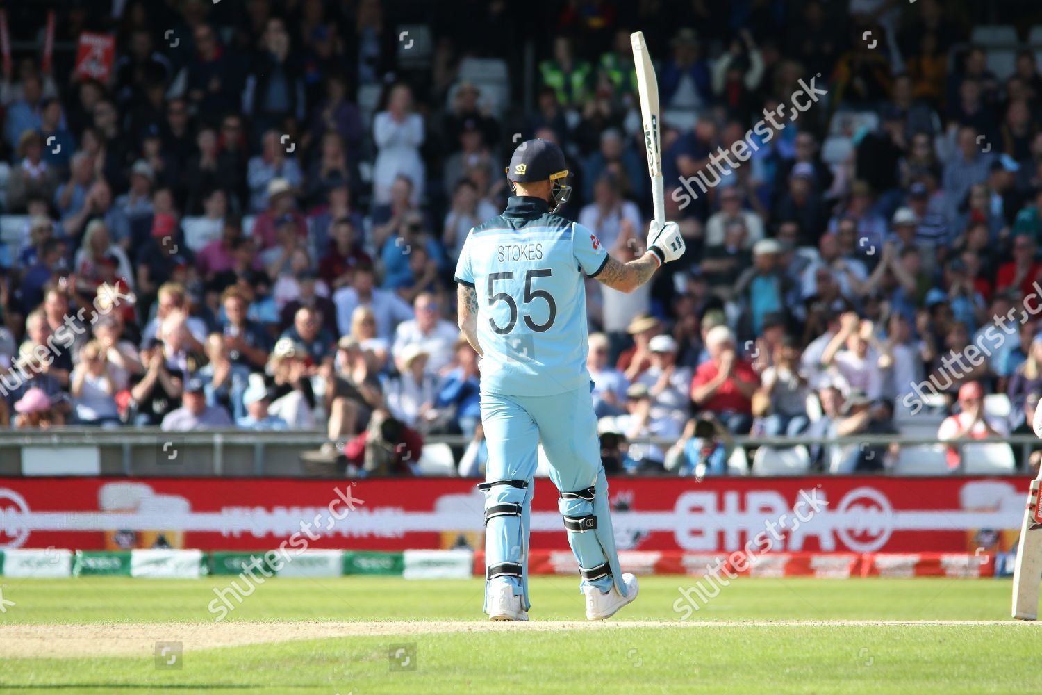 Ben Stokes Acknowledges Crowd On Editorial Stock Photo Stock Image