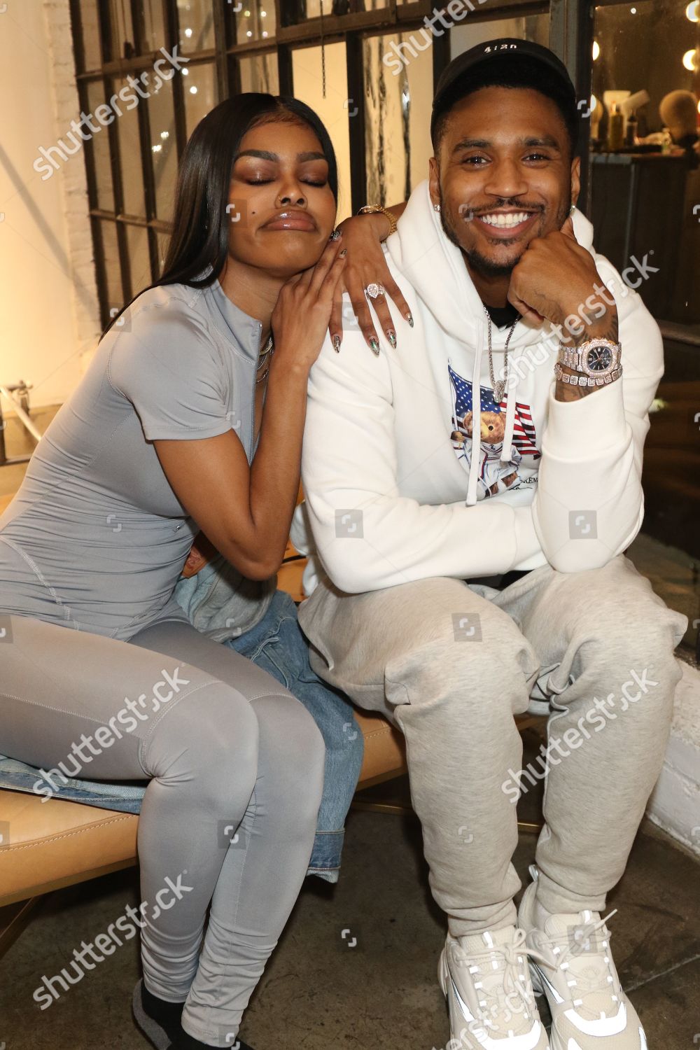 Teyana Taylor Trey Songz Editorial Stock Photo Stock Image