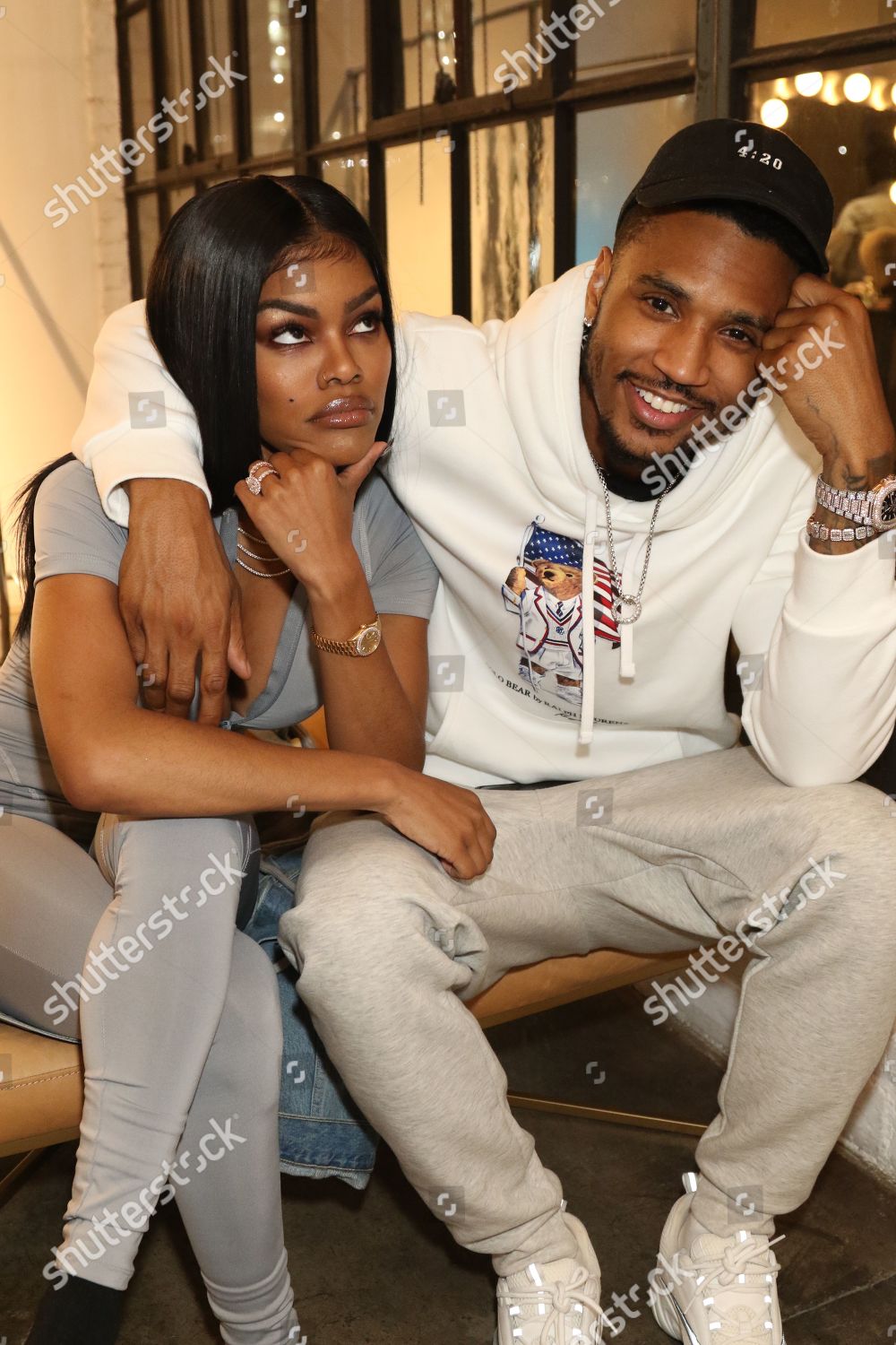 Teyana Taylor Trey Songz Editorial Stock Photo Stock Image
