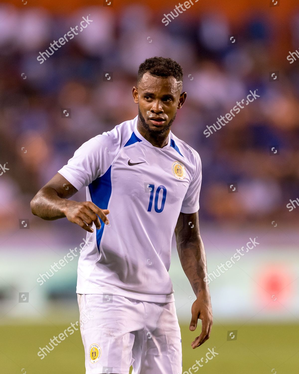 Midfielder Leandro Bacuna 10 During Concacaf Editorial Stock Photo