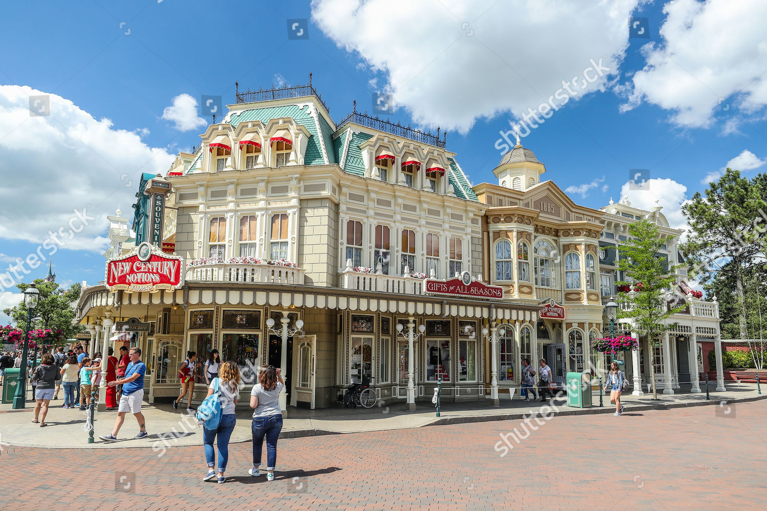 Disneyland Paris Originally Euro Disney Resort Editorial Stock Photo