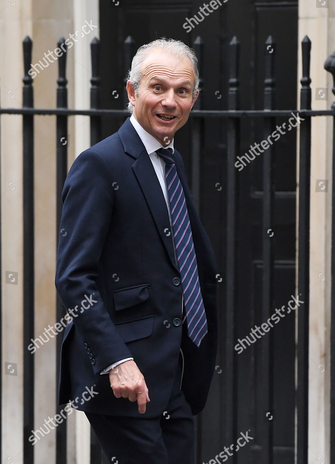 David Lidington Minister Office Arrives Editorial Stock Photo