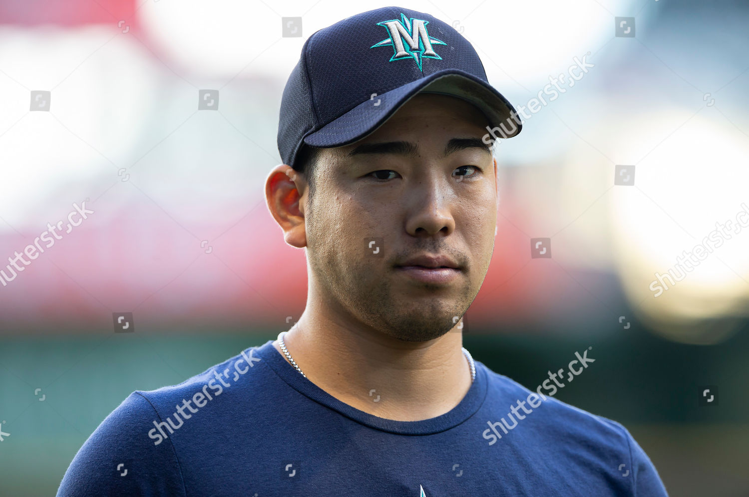Seattle Mariners Starting Pitcher Yusei Kikuchi Editorial Stock Photo