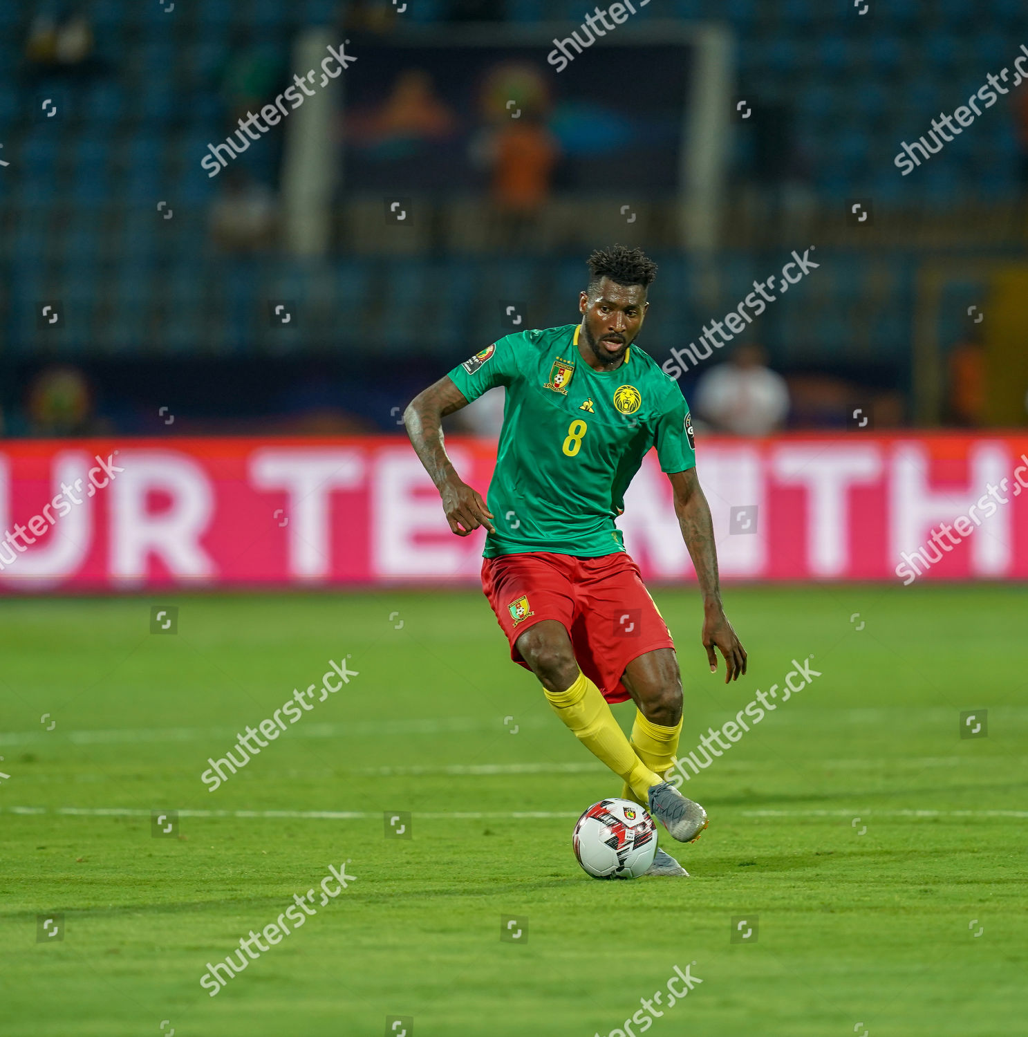 Franck Zambo Anguissa Cameroon During African Cup Editorial Stock Photo Stock Image Shutterstock